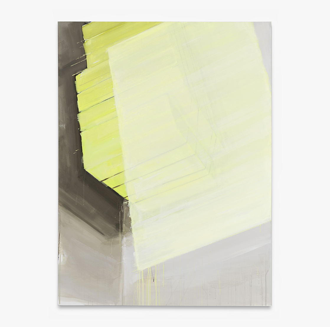 André Deloar 2016  |  Finish Tower IV  |  160 x 120 cm  |  Acryl und Oel auf Leinwand